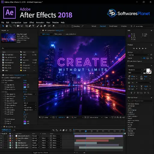 Adobe After Effects 2018 with Video Installation Guide