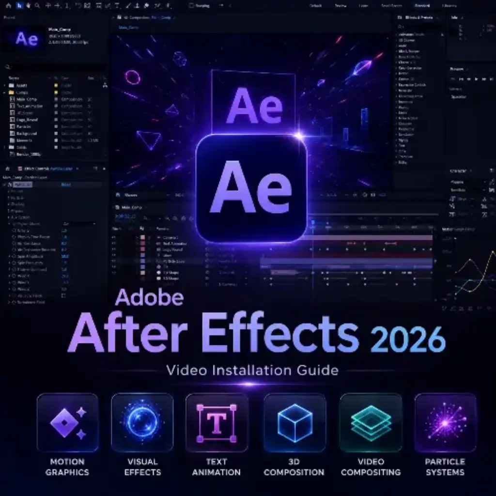 Adobe After Effects 2026 | Motion Graphics & Visual Effects Software