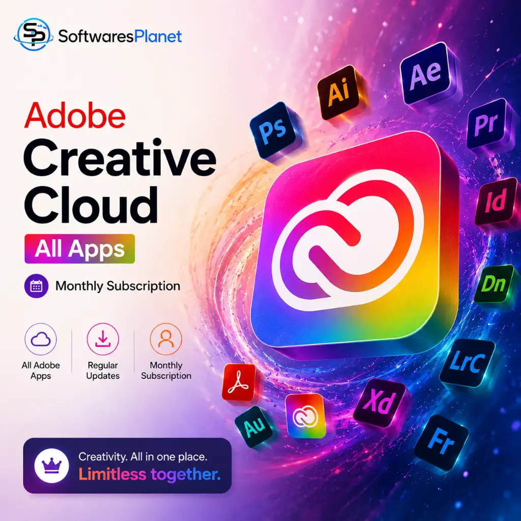 Adobe Creative Cloud Monthly Subscription | Full Access All Apps