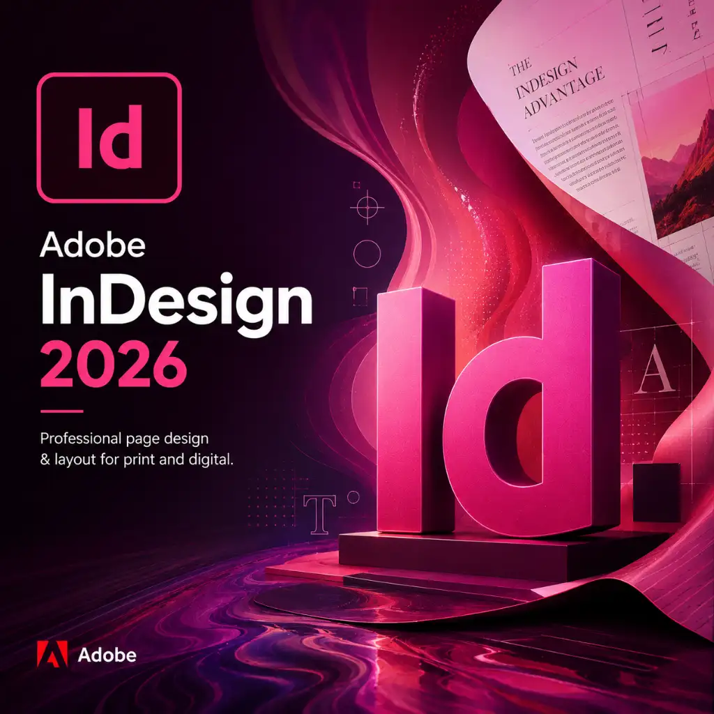 Adobe InDesign 2026 with Video Installation Guide