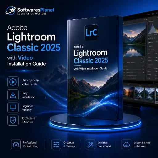 Adobe Lightroom Classic 2025 with Video Installation Guide 