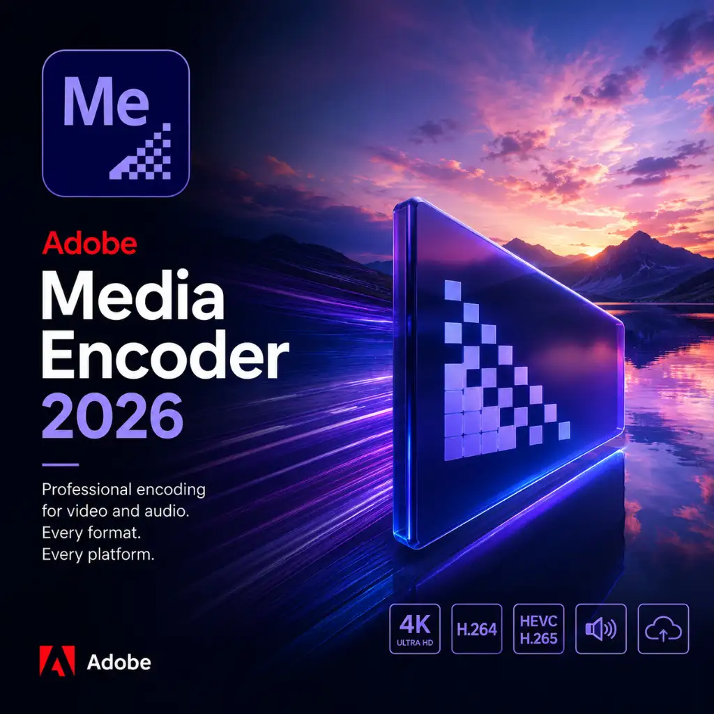 Adobe Media Encoder 2026 | Professional Video Export Software