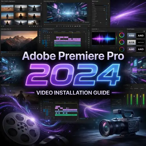 Adobe Premiere Pro 2024 with Video Installation Guide