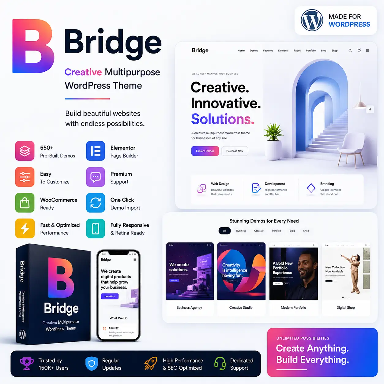 Bridge | Creative Multipurpose WordPress Theme