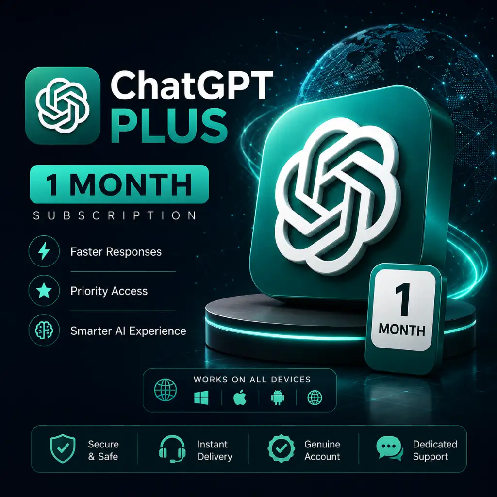 ChatGPT Plus 1 Month Subscription
