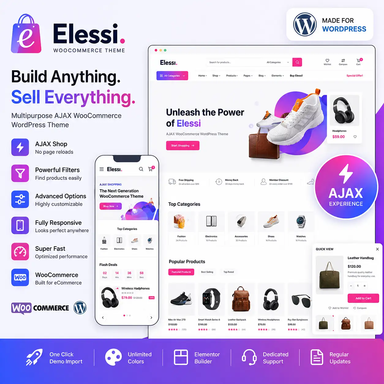 Elessi WooCommerce AJAX WordPress Theme