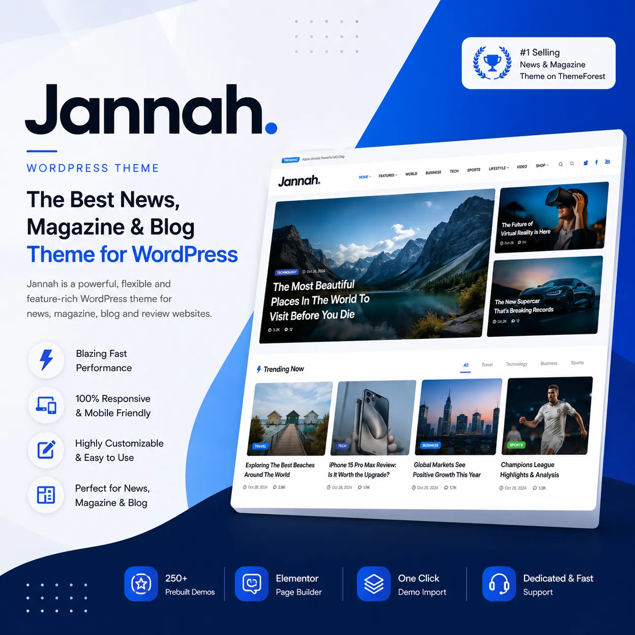 Jannah WordPress Theme | Best News | Magazine & Blog Theme for WordPress