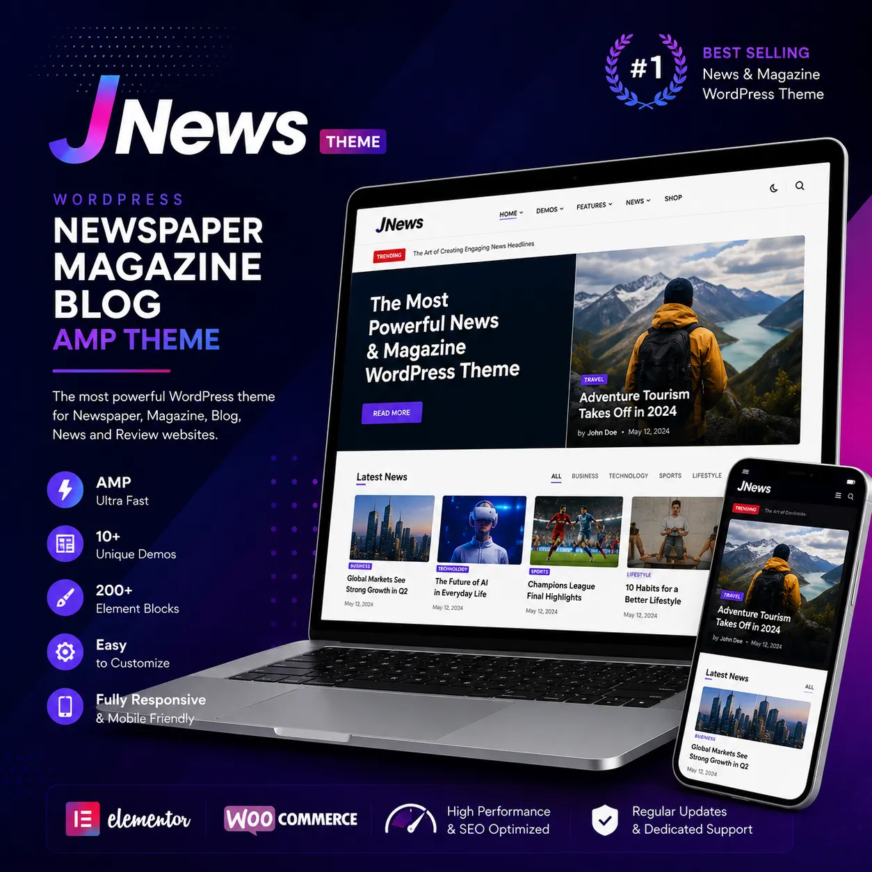 JNews Theme | WordPress Newspaper Magazine Blog AMP Theme