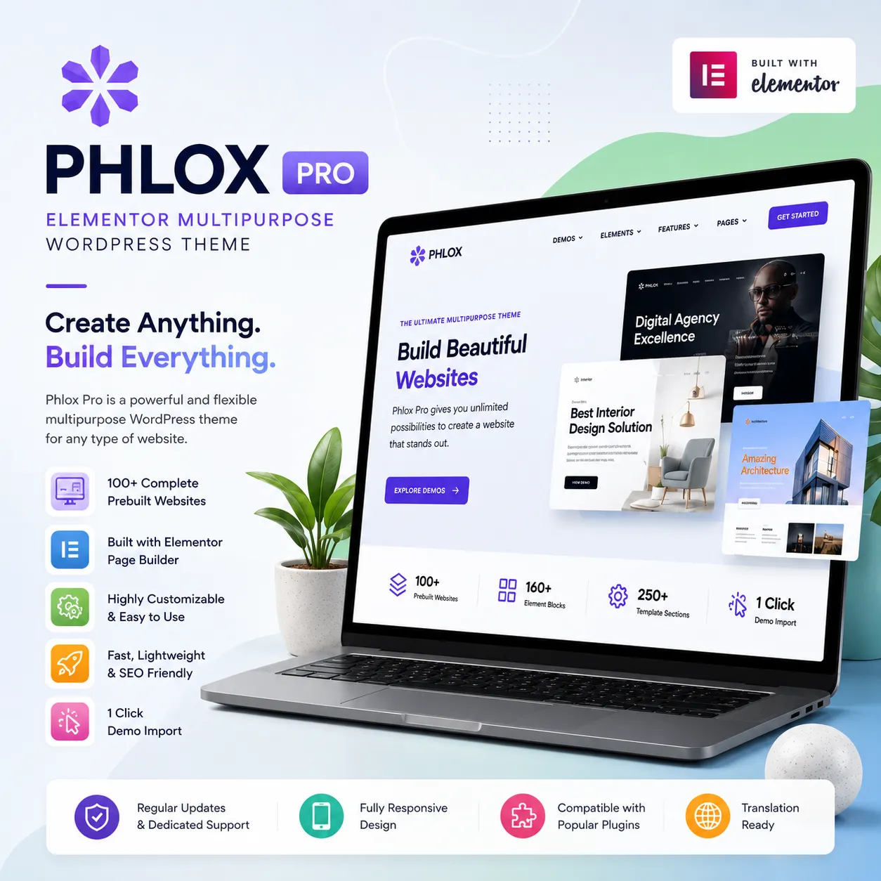 Phlox Pro Elementor MultiPurpose WordPress Theme