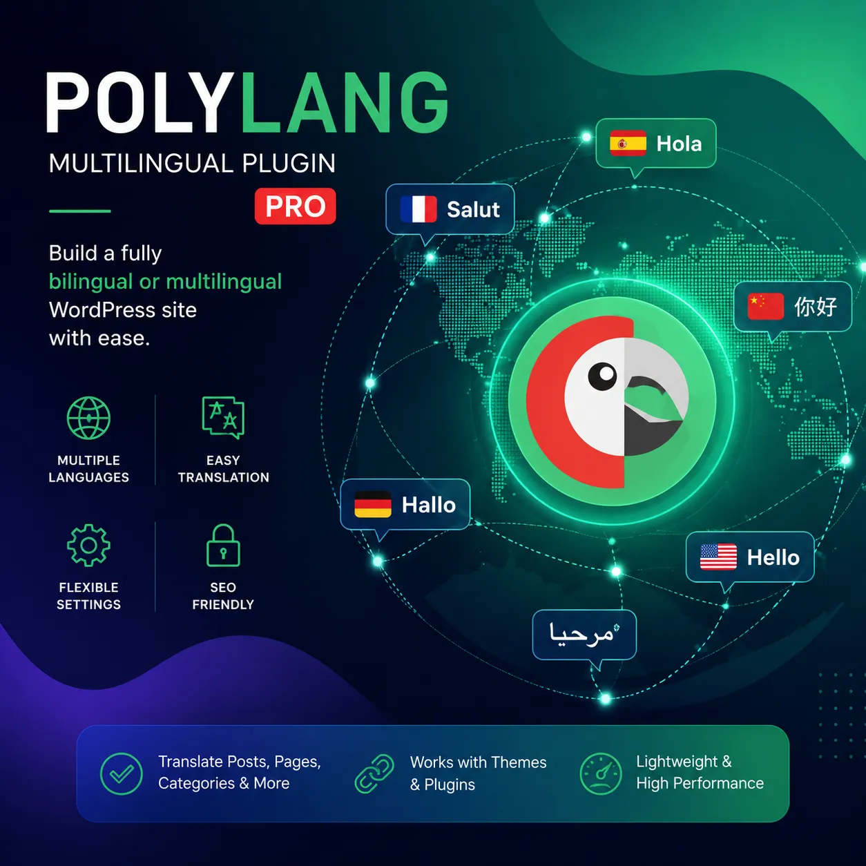 Polylang Pro Multilingual Plugin