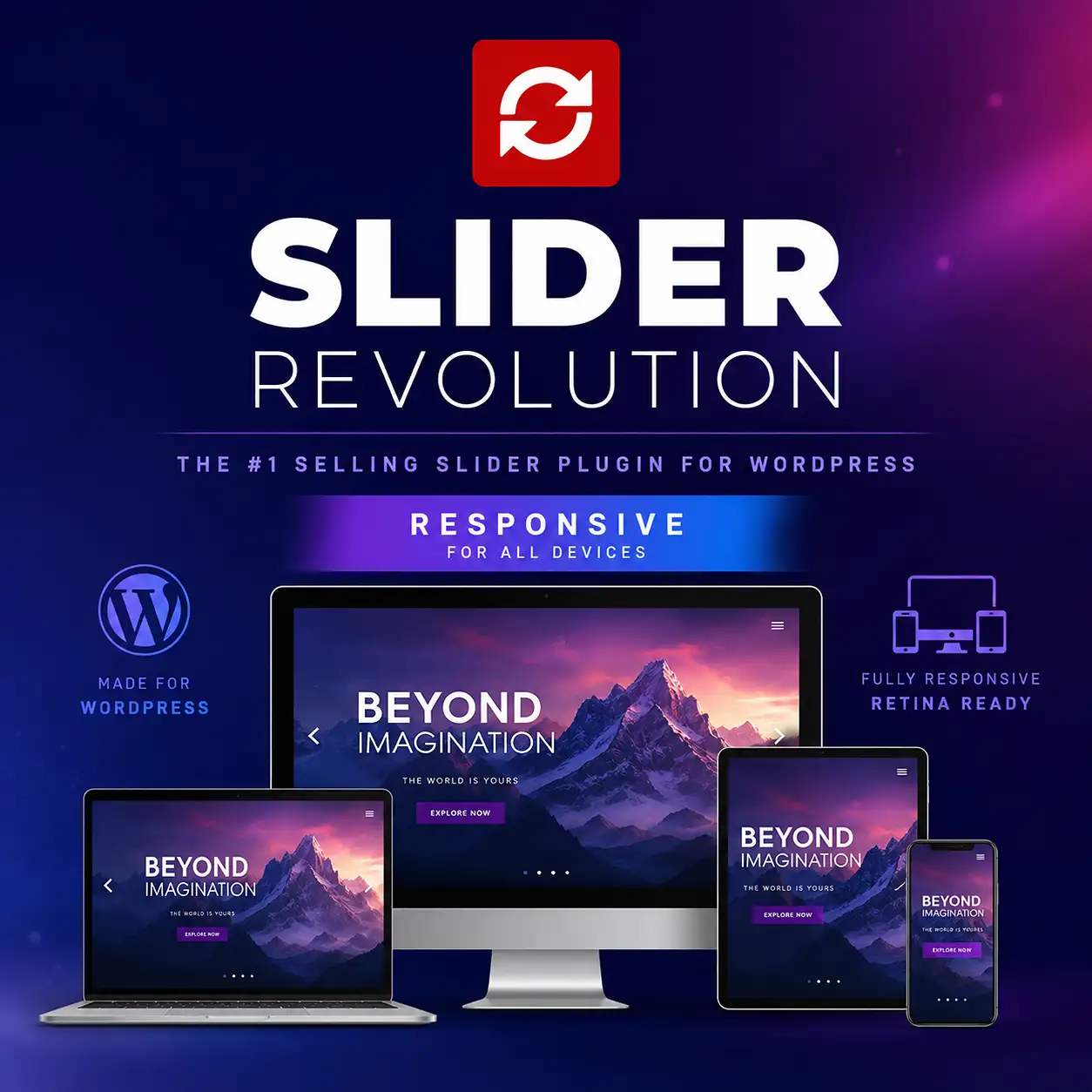 Slider Revolution Responsive WordPress Plugin