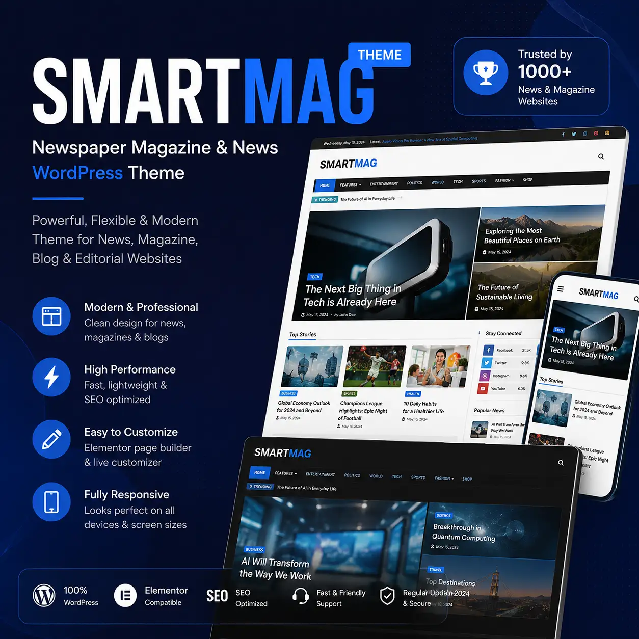 SmartMag Theme | Newspaper Magazine & News WordPress