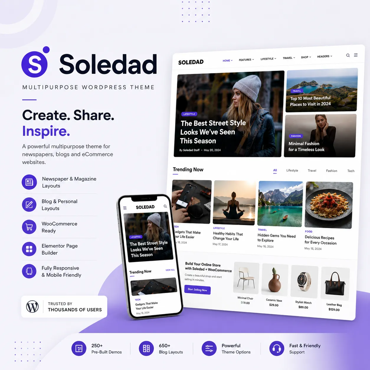 Soledad Theme Multipurpose | Newspaper | Blog & WooCommerce WordPress Theme