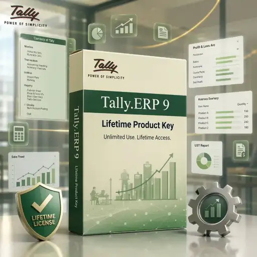 Tally ERP 9 with Product Key | Business Accounting Software