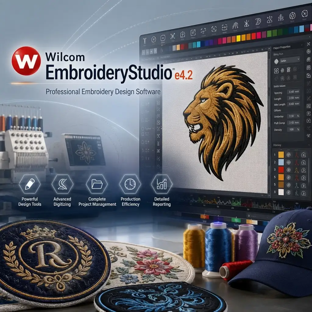 Wilcom EmbroideryStudio e4.2 | Professional Embroidery Design Software