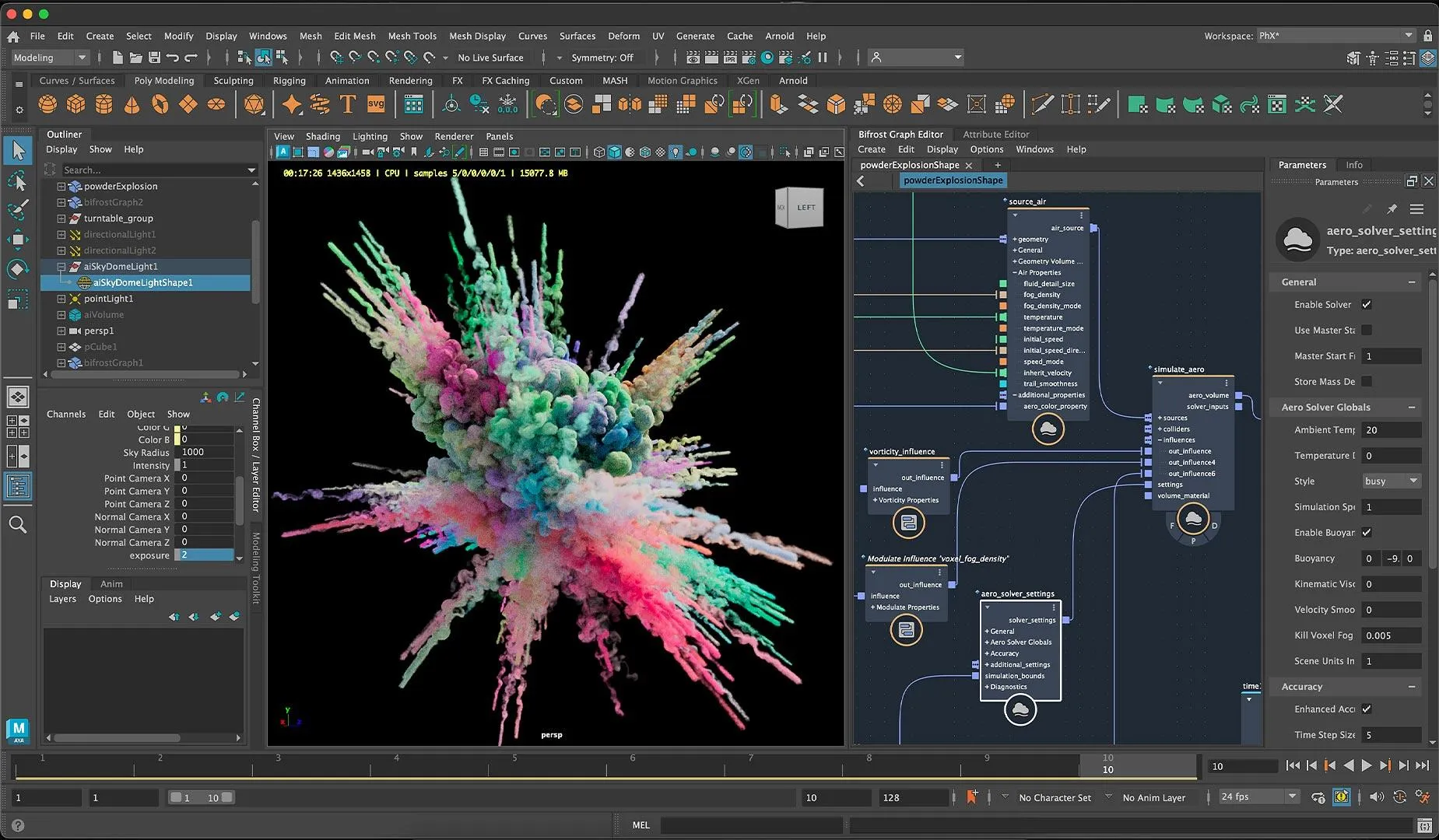 Autodesk Maya 2027 3D character animation and rendering