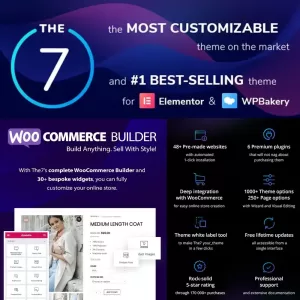 The7 WordPress Theme WordPress WooCommerce Builder