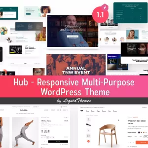 Hub Theme – Responsive Multi-Purpose WordPress Theme